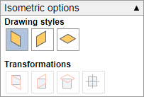 isometric panel